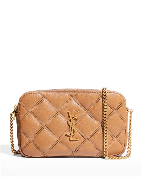 ysl large becky bag|Saint Laurent Becky YSL Quilted Double Zip Pouch Bag.